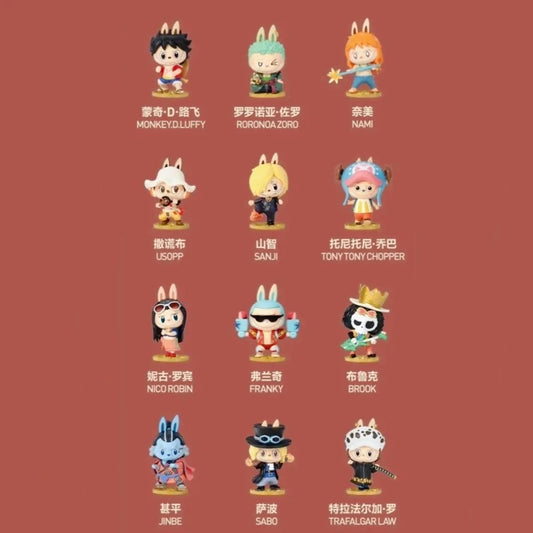 New Hot Genuine Lafufu One Piece Cooperation Luffy Blind Box Dolls