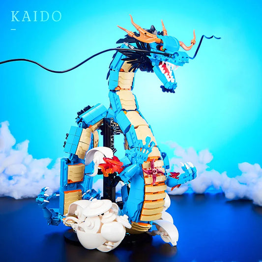 MOC One Piece Building Blocks Kaido Dragon Model