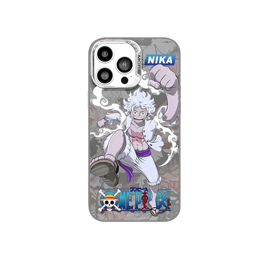 Luffy Hat & Roronoa Zoro Plating Anime Phone Case