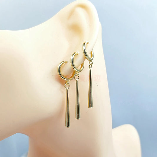 One Piece Earrings Roronoa Zoro Cosplay Stainless Steel Earrings