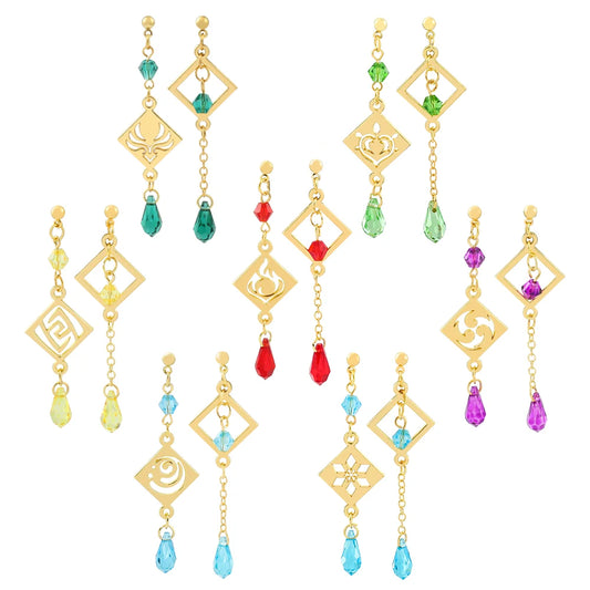 Genshin Impact Cosplay Earrings