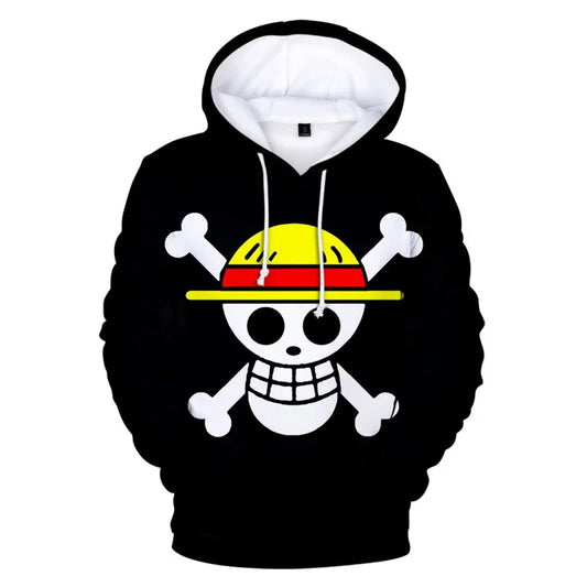 Japanese Anime One Piece Trafalgar D. Water Law Hoodie – Cosplay Long Sleeve Zip-Up Sweatshirt